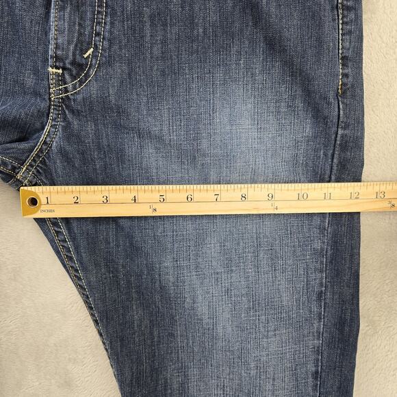 Levis 527 Jeans Mens 36x30 Blue Boot Cut Denim Western Cowboy Rodeo Cotton - Picture 14 of 14